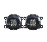 OEXRIG Front Fog Light For Nissan For Pathfinder For Frontier For Note For Interstar For Navara Car Angel Eye Fog Light LED Daytime Running Lamp Fog Lamp Assembly(White)