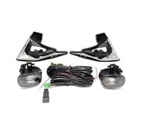 OEXRIG Front Fog Light For Nissan For Qashqai J12 2023 2024 Car LED Fog Lights Fog Lamp Cover Grill Frame Wire Switch Bracket White Light Fog Lamp Assembly