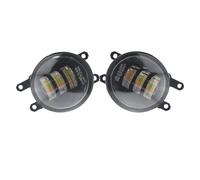 OEXRIG Front Fog Light For Toyota For Land For Cruiser For Prado 150 J150 2009-2013 LED Headlight Fog Light Fog Lamps Assembly DRL H8/H11 12V Fog Lamp Assembly(Common Double Light)