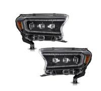 OEXRIG Headlight Assembly For Ranger T6 2015-2021 Pair Front LED Headlights With DRL Sequential Turn Signal Hi Low Headlamp Headlamp Assembly(International,2PCS Amber)