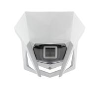 OEXRIG Motorbike LED Headlamp For SUZUKI For DRZ For RMZ RM 85 125 250 Motorcycle Headlight Plate LED Dirt Bike Motocross Headlamp Fairing Motorcycle Headlamp(White)