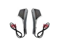 OEXRIG Motorcycle Rear Light For Gold For Wing GL 1800 Left Right LED Passenger Armrest Trim Light Rear Turn Signals Lamp Decorative Taillights Motorcycle Tail light(Smoke)