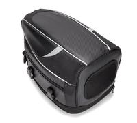 OEXRIG Motorcycle Tail Bag Motorcycle Tail Bag Black | Motorbike Tail Travel Rider Luggage Rear Back Seat Bag Large Capacity Saddle Bag Motorcycle Saddle Bag(A)