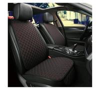 OEXRIGRU Car Interior For A1 A3 A4 A5 A6 A6L A7 A8 A8L Linen Car Seat Cover Seat Cushion Car Accessories Front Row Back Row Auto Goods Seat Cover(Black red 2 seat)