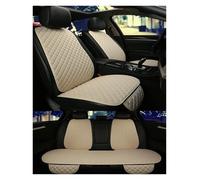 OEXRIGRU Car Interior For A1 A3 A4 A5 A6 A6L A7 A8 A8L Linen Car Seat Cover Seat Cushion Car Accessories Front Row Back Row Auto Goods Seat Cover(Beige 5 seat)