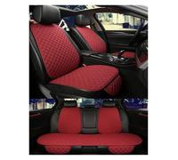 OEXRIGRU Car Interior For A1 A3 A4 A5 A6 A6L A7 A8 A8L Linen Car Seat Cover Seat Cushion Car Accessories Front Row Back Row Auto Goods Seat Cover(Red 5 seat)