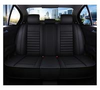 OEXRIGRU Car Interior For Hyundai For Tucson For Kona For Ioniq 5 I30 Ix35 I20 I40 Car Seat Cover Universal Black Blue Red White Leather Auto Accessories(Rear Serats-Black)