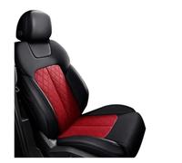 OEXRIGRU Car Interior For Q2 Q5 Q7 A1 A4 B9 For Avant A5 For Sportback Tt Mk2 Q3 A6 C5 A3 8l 8p Car Seat Cover Waterproof Leather Auto Accessories(Full Set Black Red)