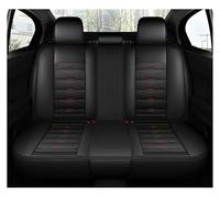 OEXRIGRU Car Interior For Q3 A3 8l Auto Accessory Car Seat Cover Flax Full Set Interior Cushion 1 Piece(Rear Seat-Red)