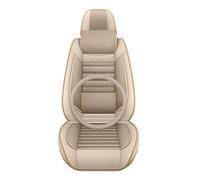OEXRIGRU Car Seat Covers Set For Fit For City For Jazz For Vezel For Civic For CRV For Accord 7 8 Car Seat Covers(Luxury-Khaki)