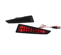 OEXRIGRU For Lexus RX350 RX450h 2016-2020 RX350L RX450hL Base 2018-2020 2Pcs 12V LED Bumper Reflector Lights LED Rear Reflector Bumper Light(2Piece Gray black Lens)