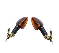 OEXRIGRU Motorbike Tail Light Universal 12V Halogen Motorcycle Turn Signal Indicator Light Front Back Flashing Blinker Flash Lamp(2 Pcs-Long)