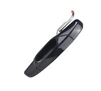 OEXRIGRU Outer Door Handle for GMC for Sierra for Yukon XL 1500 2500 2007-2013 Exterior Black Chrome Door Handle 5960521 25960526 Car Side Door Handle(Black Rear Left)