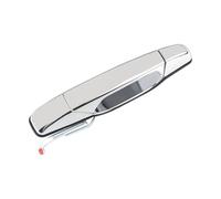 OEXRIGRU Outer Door Handle for GMC for Sierra for Yukon XL 1500 2500 2007-2013 Exterior Black Chrome Door Handle 5960521 25960526 Car Side Door Handle(Chrome Rear Left)