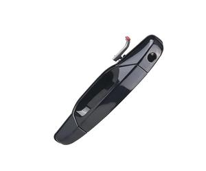 OEXRIGRU Outer Door Handle for GMC for Sierra for Yukon XL 1500 2500 2007-2013 Exterior Black Chrome Door Handle 5960521 25960526 Car Side Door Handle(Black Front Left)