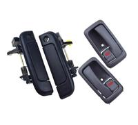 OEXRIGRU Outer Door Handle for Toyota for HiAce Commuter Van 1990-2004 Front Left Right Car Inside Interior & Outside Door Handle Dark Car Side Door Handle