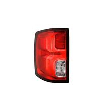 OEXRIGRU Rearlight For Chevrolet For Silverado 1500 2016-2018 Tail Light Rear Lights Stop Brake Parking Lamp Turn Signal Fog Rear Tail Light(Black-Left)