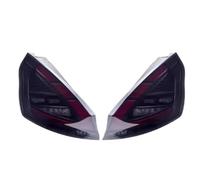 OEXRIGRU Rearlight For For Fiesta 2009-2015 LED Brake Flowing Water Flicker Plug And Play Tail Lamps Taillights Assembly Rear Tail Light(Gray)