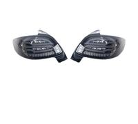 OEXRIGRU Rearlight For Peugeot 206 2004-2008 LED Rear Lamp DRL Brake Reverse Fog Plug And Play Car Tail Light Assembly Rear Tail Light(Black)