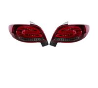 OEXRIGRU Rearlight For Peugeot 206 2004-2008 LED Rear Lamp DRL Brake Reverse Fog Plug And Play Car Tail Light Assembly Rear Tail Light(Red)