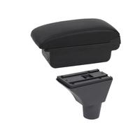 OEXRIGRU Storage Armrest Box For Civic 7 Generation EP3 Armrest Central Storage Box Interior Dedicated Retrofit Accessorie Car Arm Rest(A black line No USB)