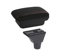 OEXRIGRU Storage Armrest Box For Civic 7 Generation EP3 Armrest Central Storage Box Interior Dedicated Retrofit Accessorie Car Arm Rest(A red line No USB)