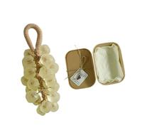 Of 1 Paper Packaged Grape Soap Gift Box for Living Sustainable Gifting Solution Natural Soap