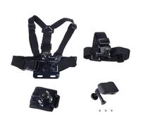 Of 1 Set Action Camera Addons Package Direct Current Star Chain for Wide Extent Sports Applications Chest Strap Mount