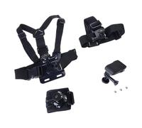 Of 1 Set Fast Installation Action Camera Addons Collection Including Clip Shih Tzus Arrange During Adventure Registering Headpiece Mount