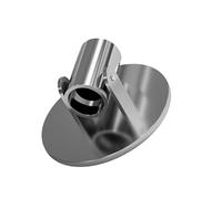 of 1 Set Strong Modifiable Shower Curtain Rod Bracket with Whirling Lip for Secure Assist in Extremely Thin Closet Applications Shower Curtain Assist