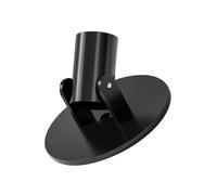 of 1 Set Strong Modifiable Shower Curtain Rod Bracket with Whirling Lip for Secure Assist in Extremely Thin Closet Applications Shower Curtain Assist