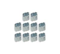of 10 304 Steel Double Ear Pipe Clamps Clamp Upgrades for Secure & Strong Fixing Double Ear Hose Car Repair Hose