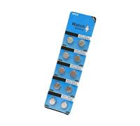 Of 10 AG13 LR44 Button Cell Batteries for Watches