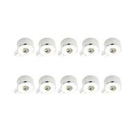 of 10 Multifuntional Jewelry Beads Bead Set Crafting Spacer Alloy Texture for Daily Alloy Crimp