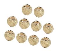 of 10 Openwork Hollow Wire Ball Earring Findings for Jewelry Crafting Craft Accessories Wire Ball Earrings
