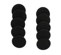Of 10 Pairs Replacement Sponge Ear Cushions Soft Earphone Covers Foam Ear Pads 35mm 40mm 45mm 50mm 55mm 60mm 65mm Headphone Foam Cushions