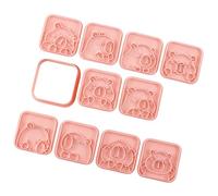 of 10 Practical Capybaras Cartoon Cookie for Funny Baking Projects and Creative Kitchen Adventure Cartoon Baking Molds