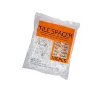 of 100 Circular PP Tiles Spacers in Multiple Sizes 1.0mm 2 3 for Accurate Installation on Various Surfaces Spacers