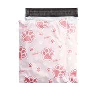 of 100 Grey Lined Waterproof Mailing Pouches Practical Color Printed Mailer Bags Stylish Pouches Waterproof Mail Bags