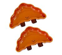 Of 2 Elegant Ceramic Pet Containers for Little Creatures Including Hedgehogs Ideal for Cage or Table Use Decorative Cavy Bowl