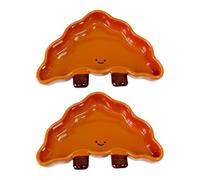 Of 2 Elegant Ceramic Pet Containers for Little Creatures Including Hedgehogs Ideal for Cage or Table Use Hamster Ceramic Bowl Set