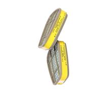 of 2 Filter Cartridges for 6001 Facepiece Compliant with National Industry Standards for Safe Operations Respirator Cartridges &