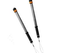 Of 2 Flexible Metal Exercise Rope with Comfortable Grip for Entire Body Conditioning and Strength Improvement Ergonomic Grip Battle Rope