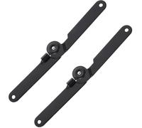 of 2 Heavy Duty Rotatable Lid Iron 180 Degree Folding Hinges Fixing for Cabinet Door Box Cupboard Furniture Cabinet Door Hinges