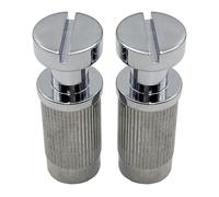 Of 2 High Precisions Stainless Steel Styles Guitar Bridge Posts for Stable Tuning and Long Lasting Guitar Bridge Posts