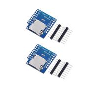 Of 2 Memory Card for WeMos Memory Reader Sensors Module Ideal for Data Logging and Storage