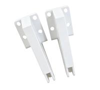 of 2 Metal Door Fixtures Easy Installation Stable Locking Smooth Operate Strong Door Block