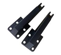 of 2 Metal Door Fixtures Easy Installation Stable Locking Smooth Operate Strong Door Block