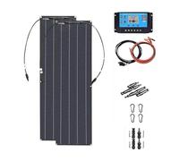 Of 2 Monocrystalline Panels with Intelligent Controller for Efficient Power Applications Polycrystalline Panel Featuring Intelligent Controller