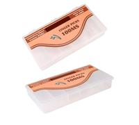 Of 2 Rosin Guitar Pick Storage Instances Dense Thin Plan for Musicians Travel Security Guitarists Pick Container Permanent